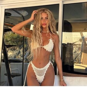 mars the label crochet bikini set (S)